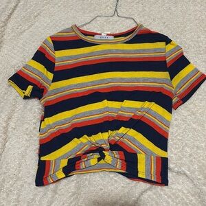 Stripped Crop top